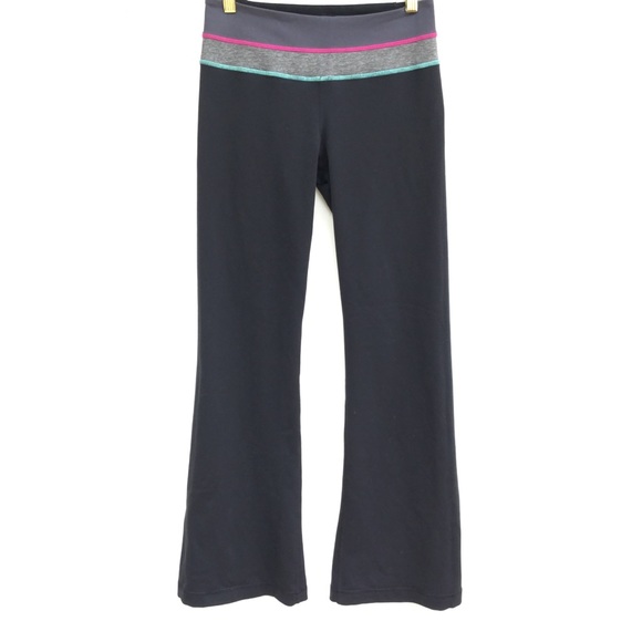 lululemon athletica Pants - Lululemon Yoga Wide Leg Leggings 4 Black